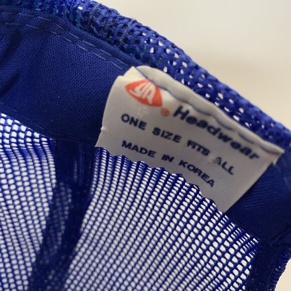 Mercury 8 Schirra Blue Hat Mesh SnapBack Headwear Sz OS - Picture 6 of 8